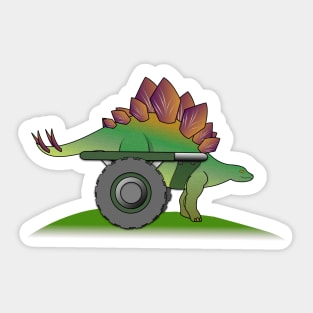 Wheelie Stego Sticker